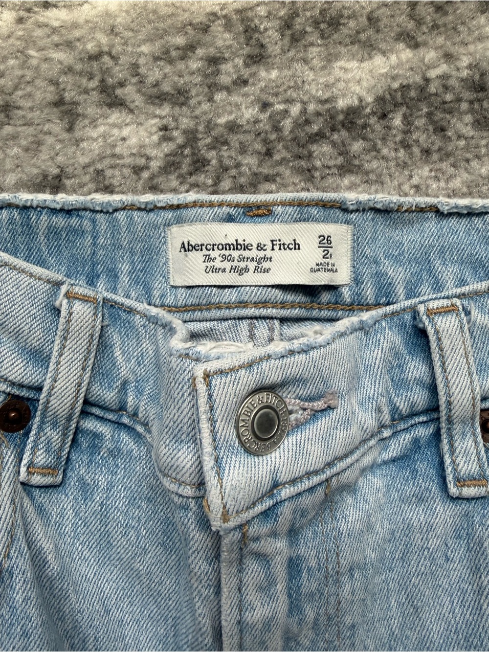 Abercrombie & Fitch 90s Ultra High Rise Straight Women’s Jeans